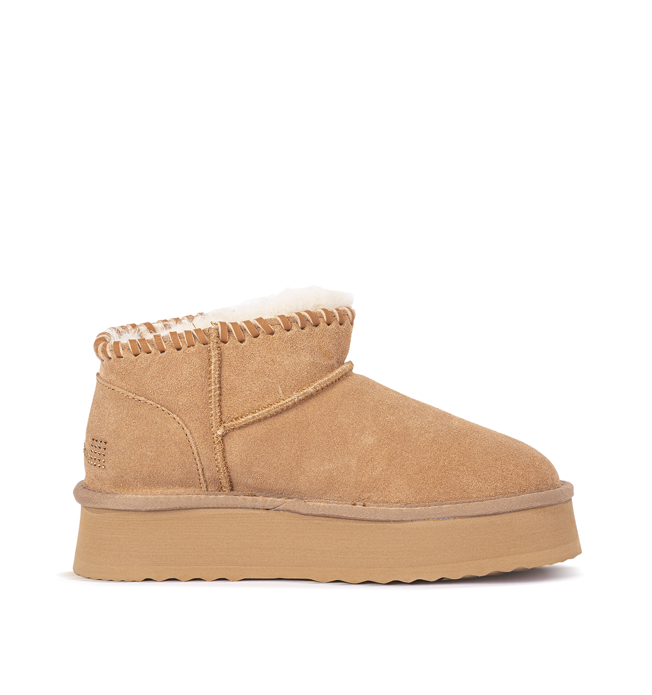 Femmes camel Bottes 242-N74-04