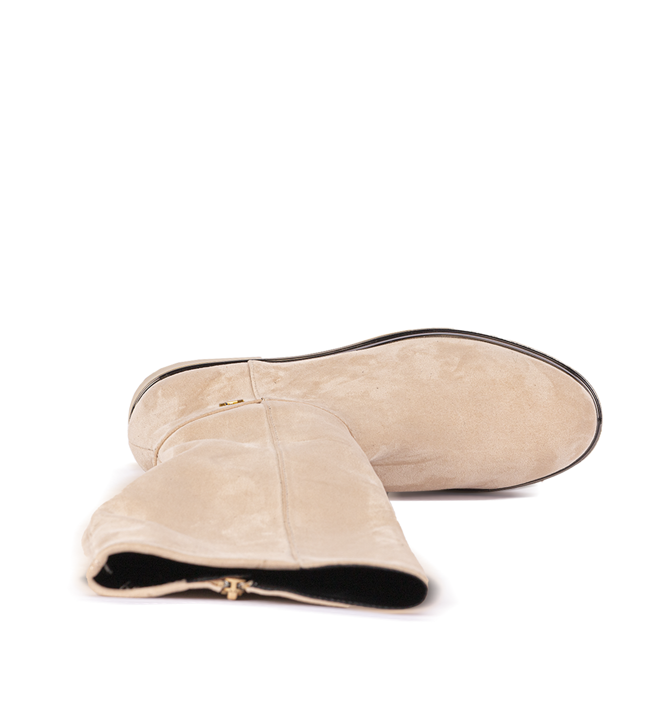 Bottes beiges pour femmes 242-N05-02