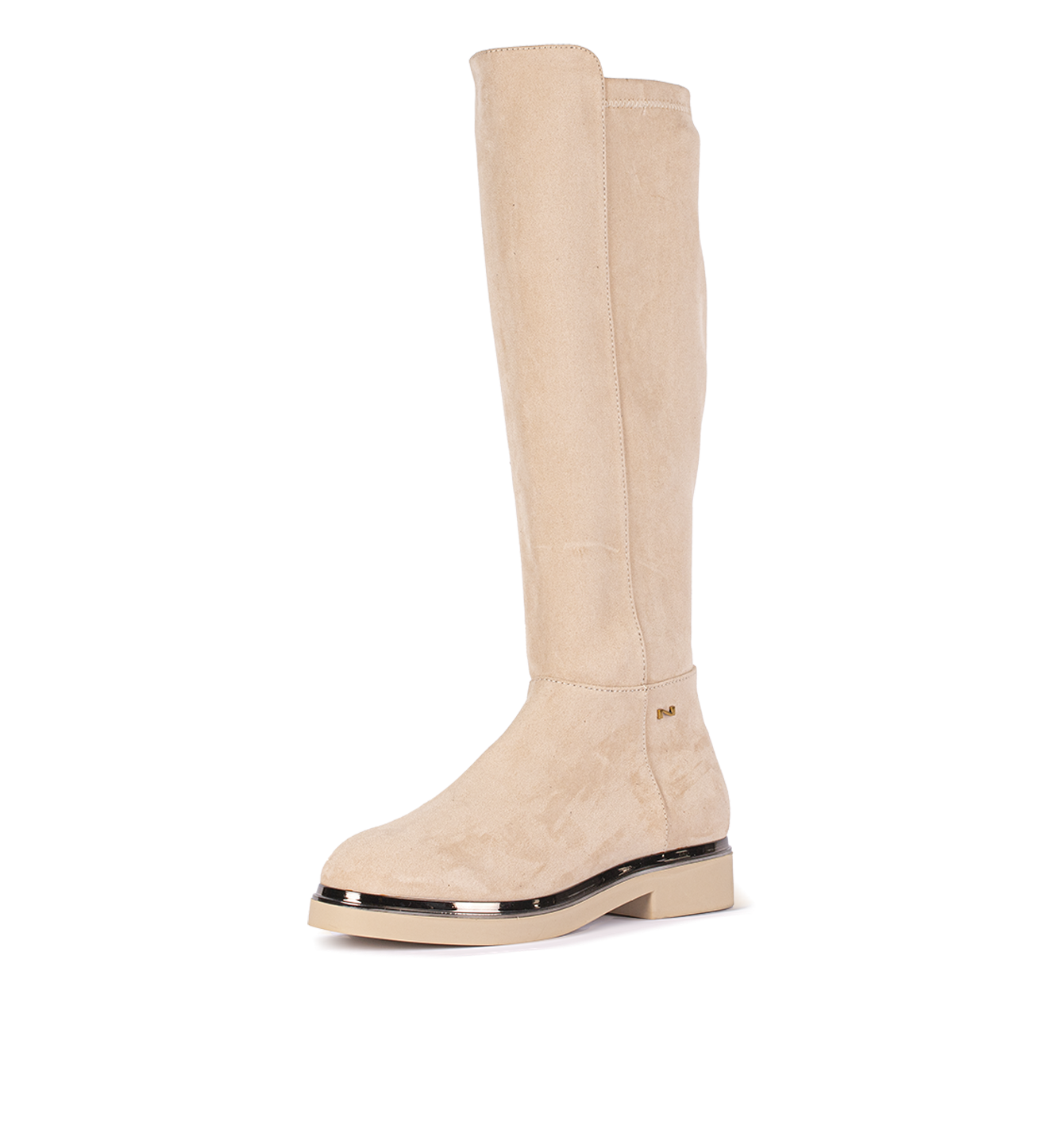 Bottes beiges pour femmes 242-N05-02