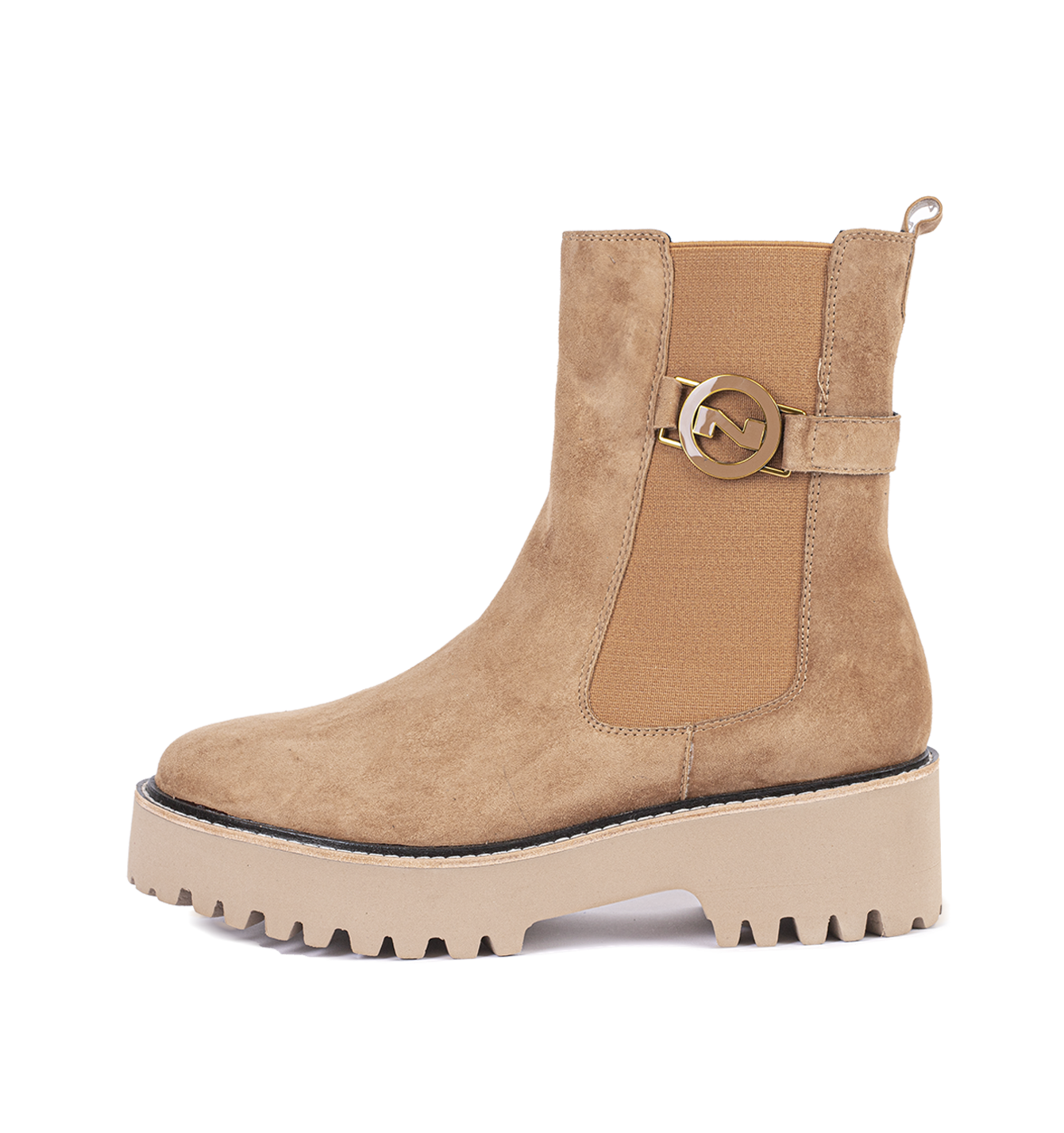 Women camel Boots 242-N16-02