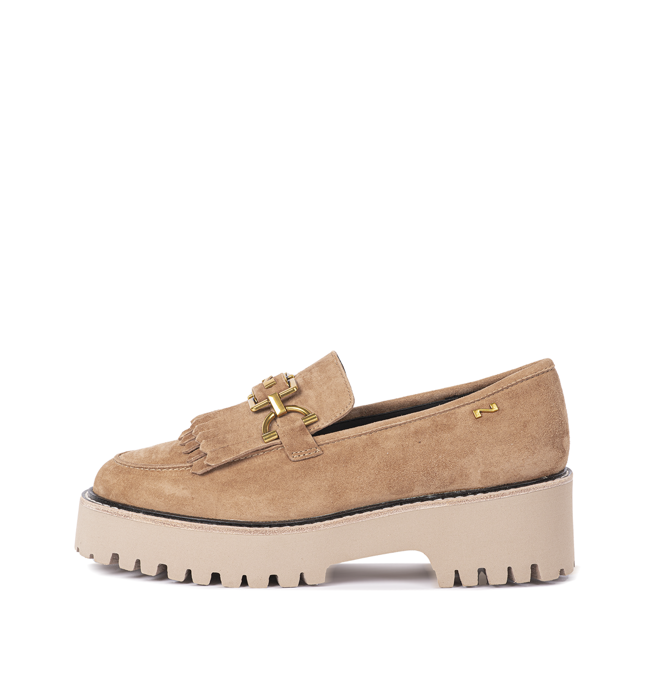 Mocassins pour femmes camel 242-N15-03