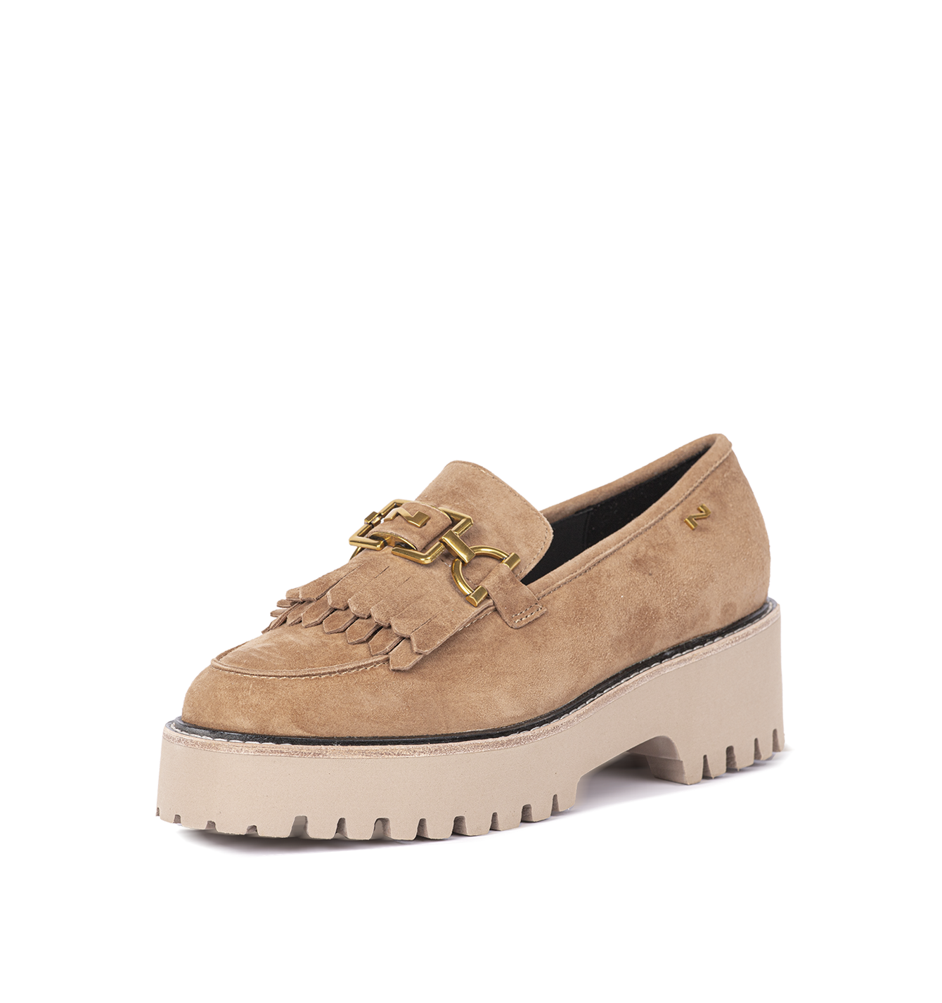 Mocassins pour femmes camel 242-N15-03