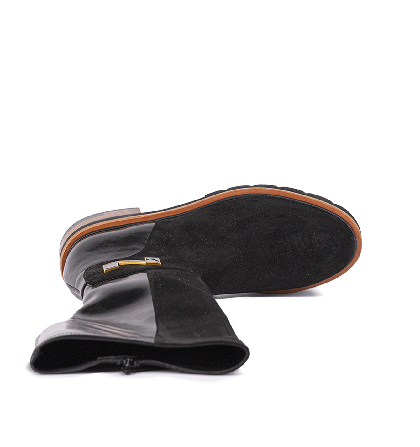 Women black Boots 242-N13-02