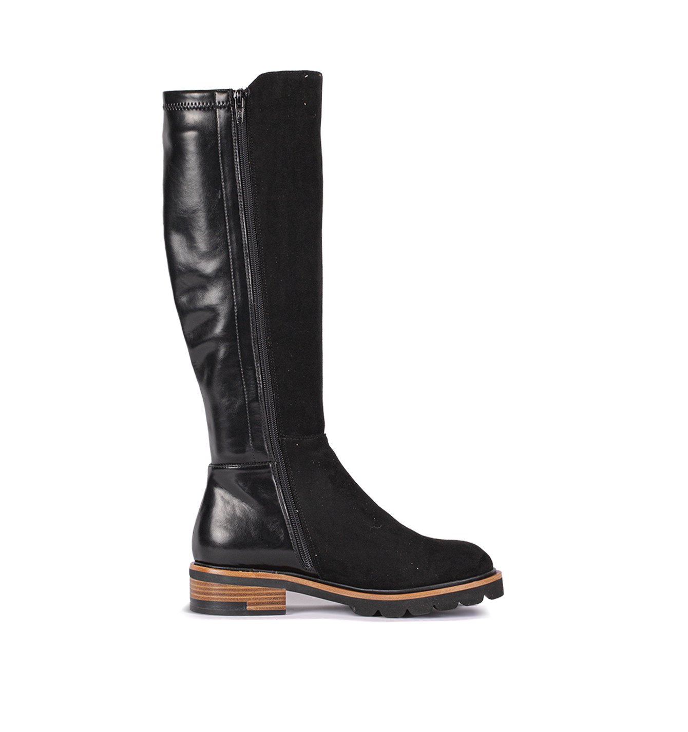 Women black Boots 242-N13-02