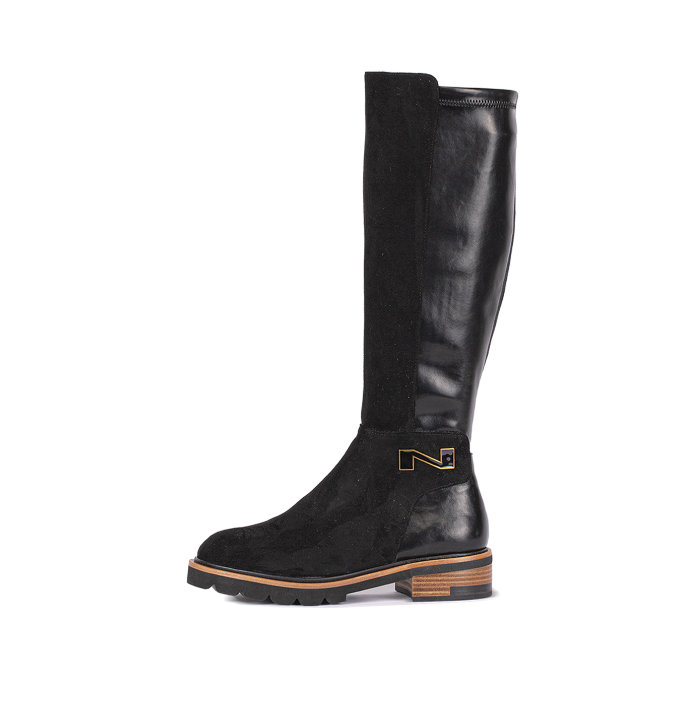 Women black Boots 242-N13-02