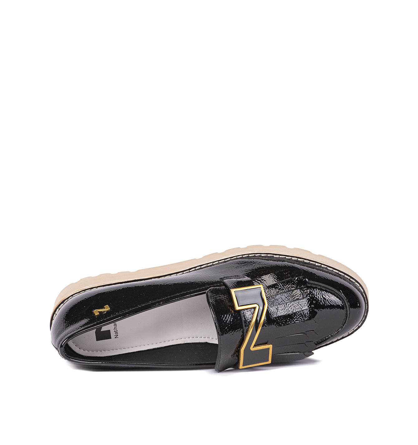 Mocassins noirs pour femmes 242-N27-04
