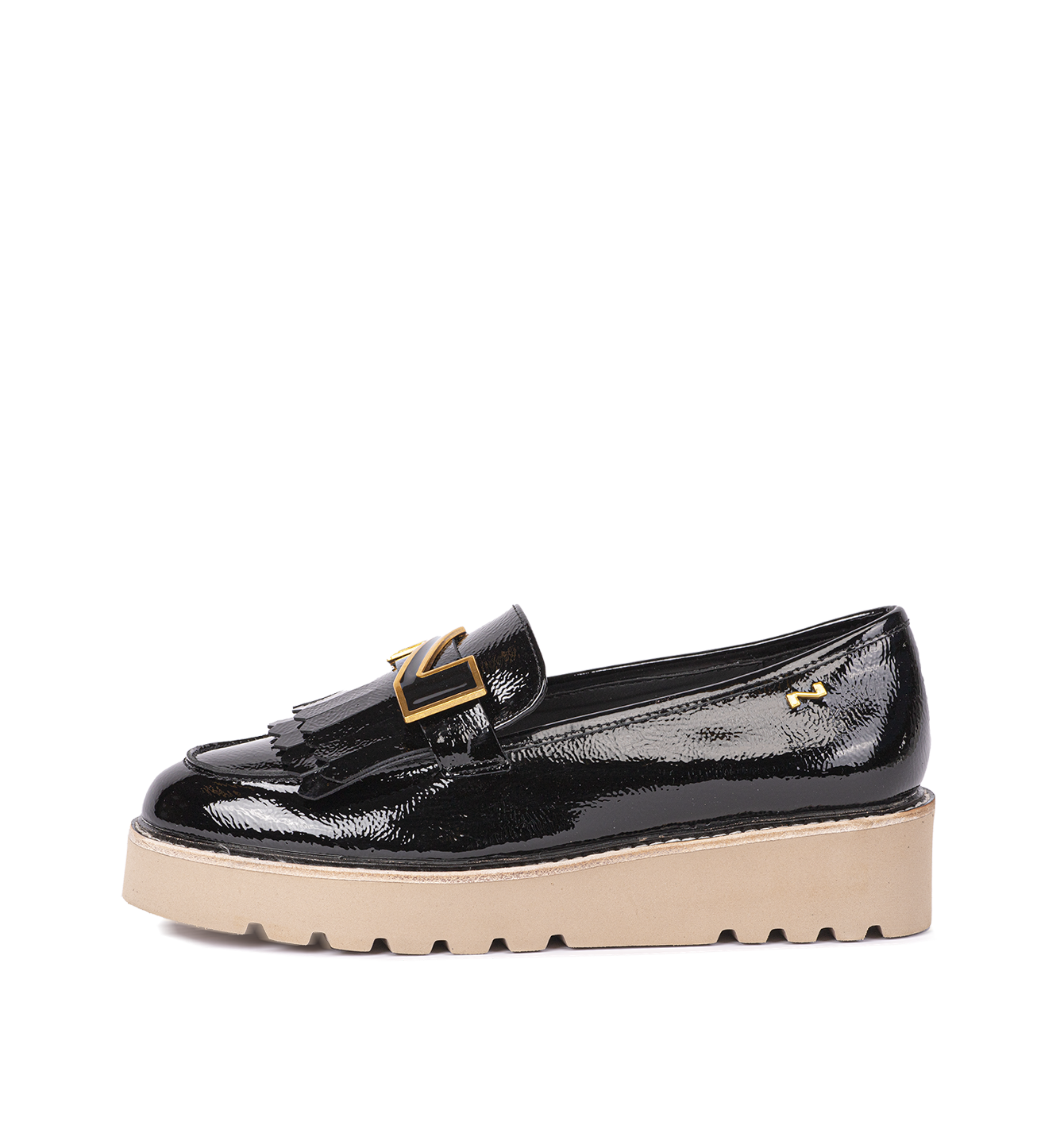 Mocassins noirs pour femmes 242-N27-04