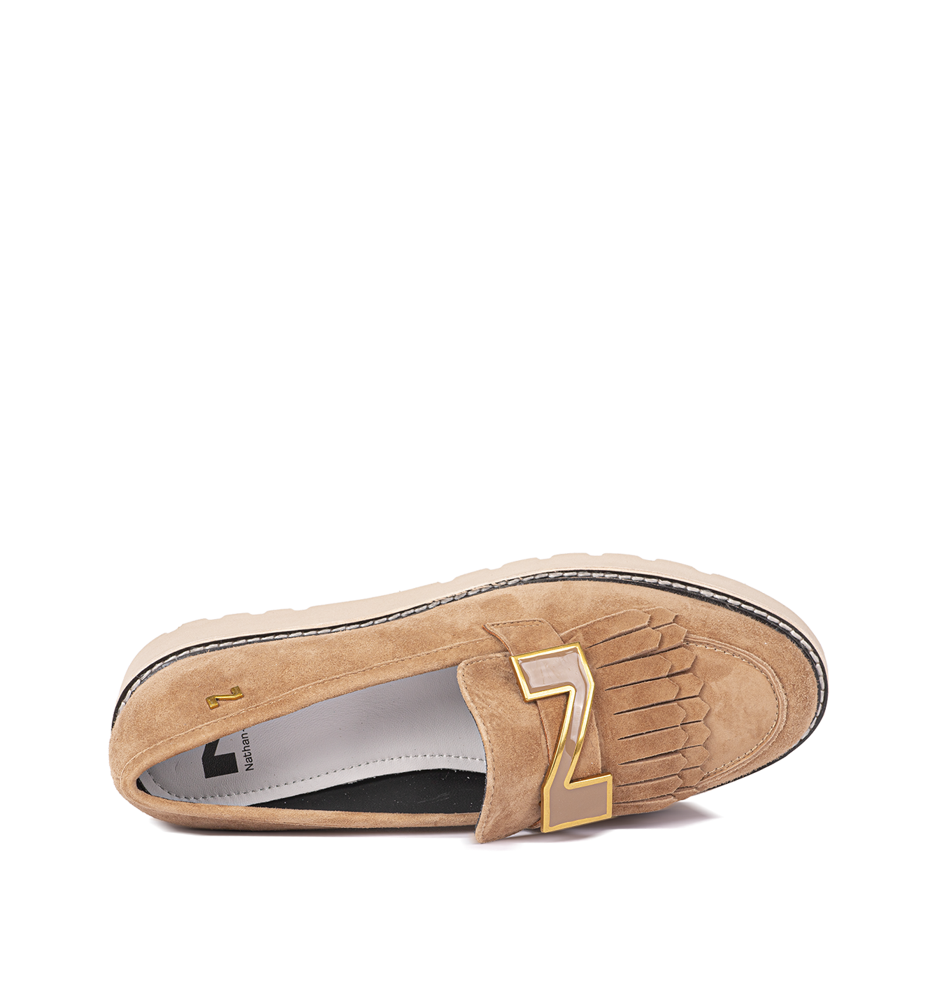 Mocassins pour femmes camel 242-N27-02