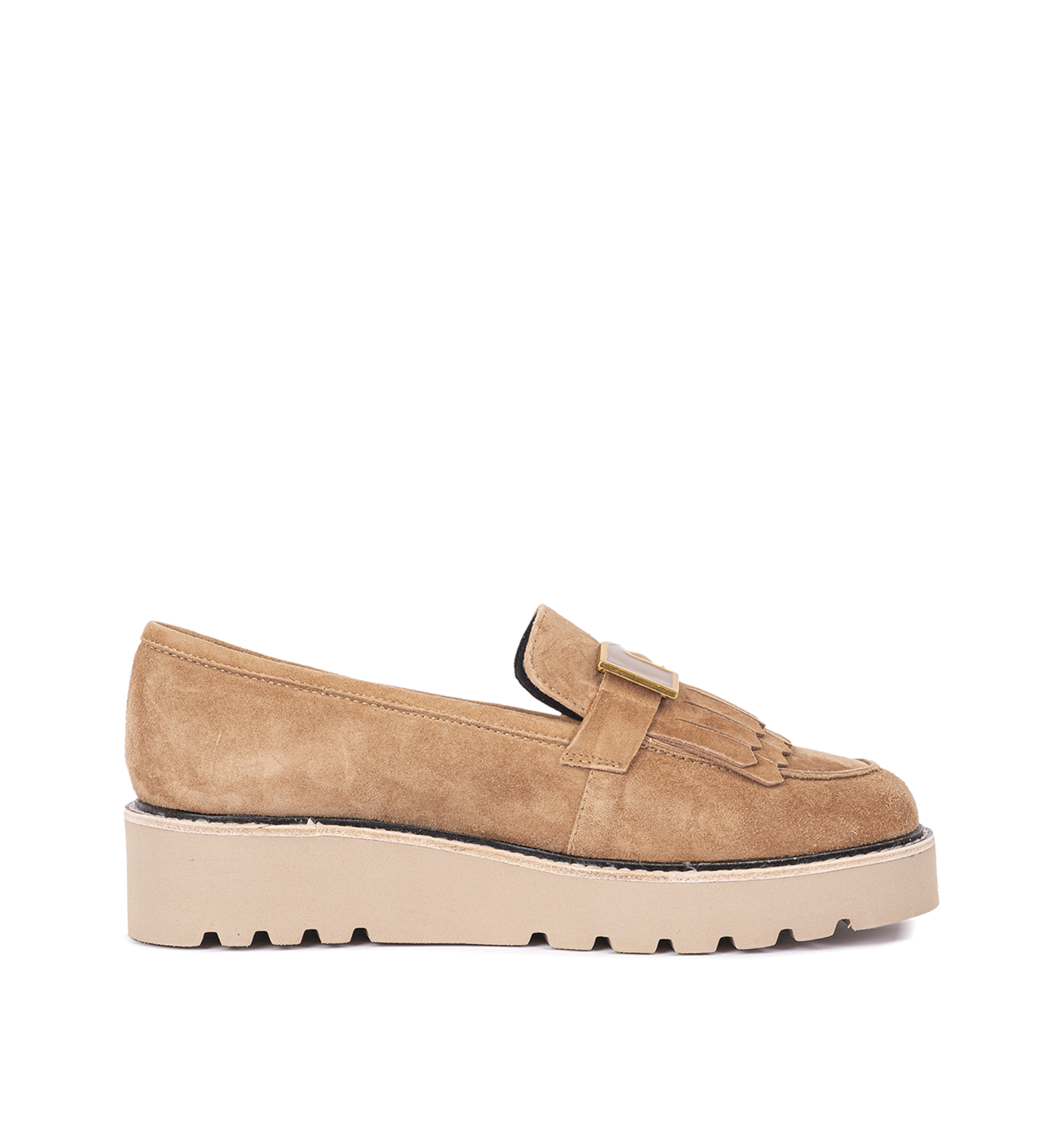 Mocassins pour femmes camel 242-N27-02