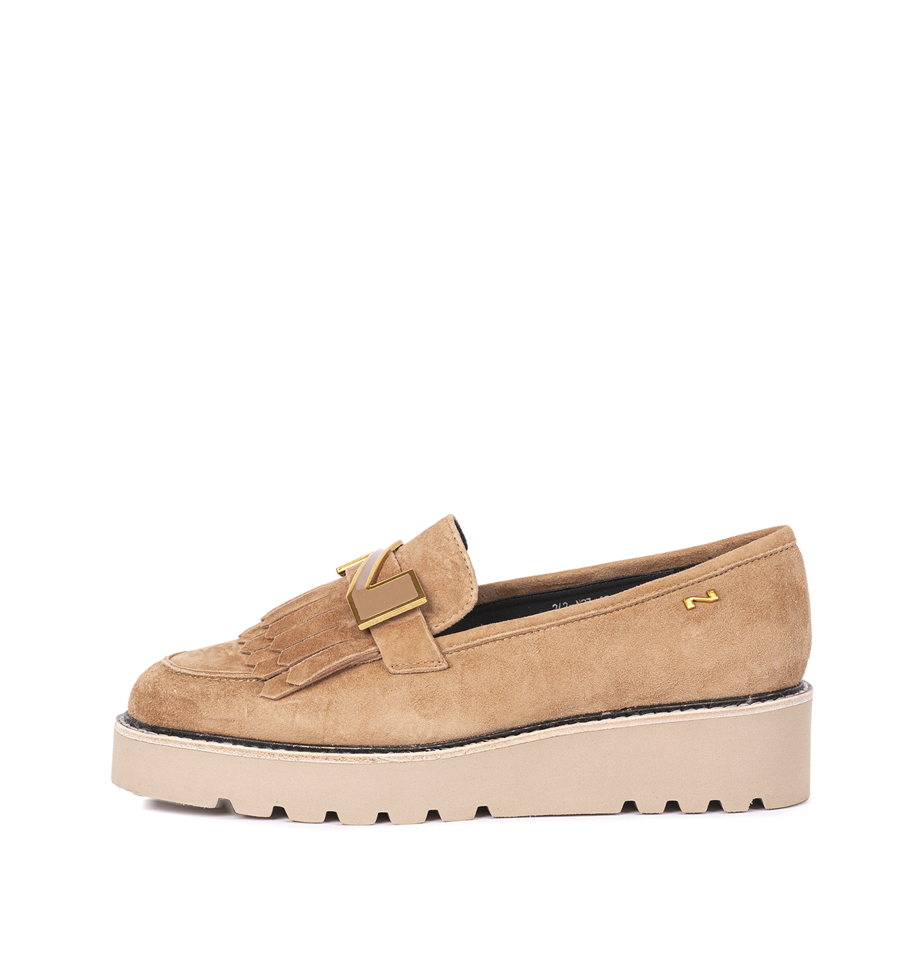 Women camel Mocassins 242-N27-02