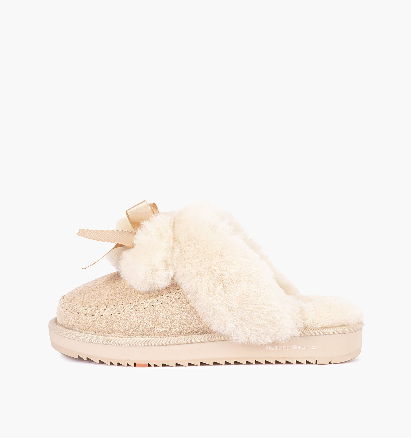 Pantoufles beiges pour femmes 242-N60-01