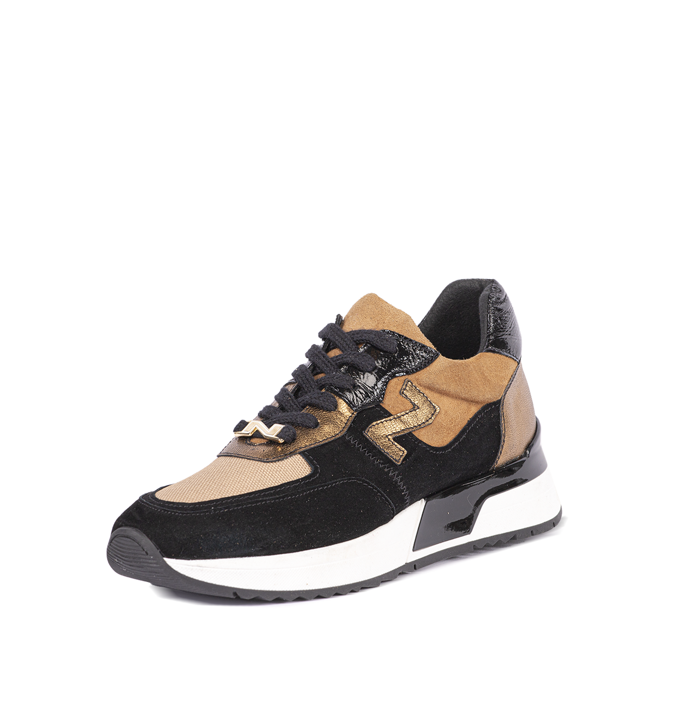 Dames zwart Sneakers 242-NS41-01