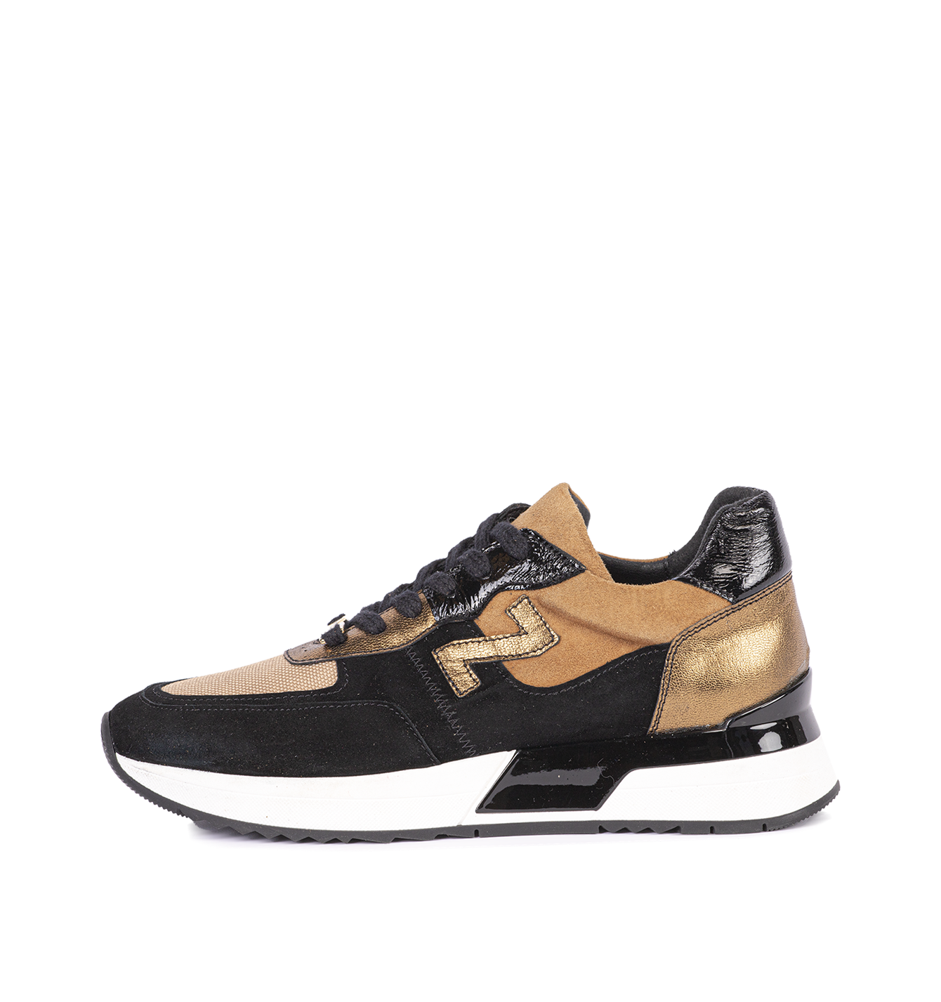 Dames zwart Sneakers 242-NS41-01