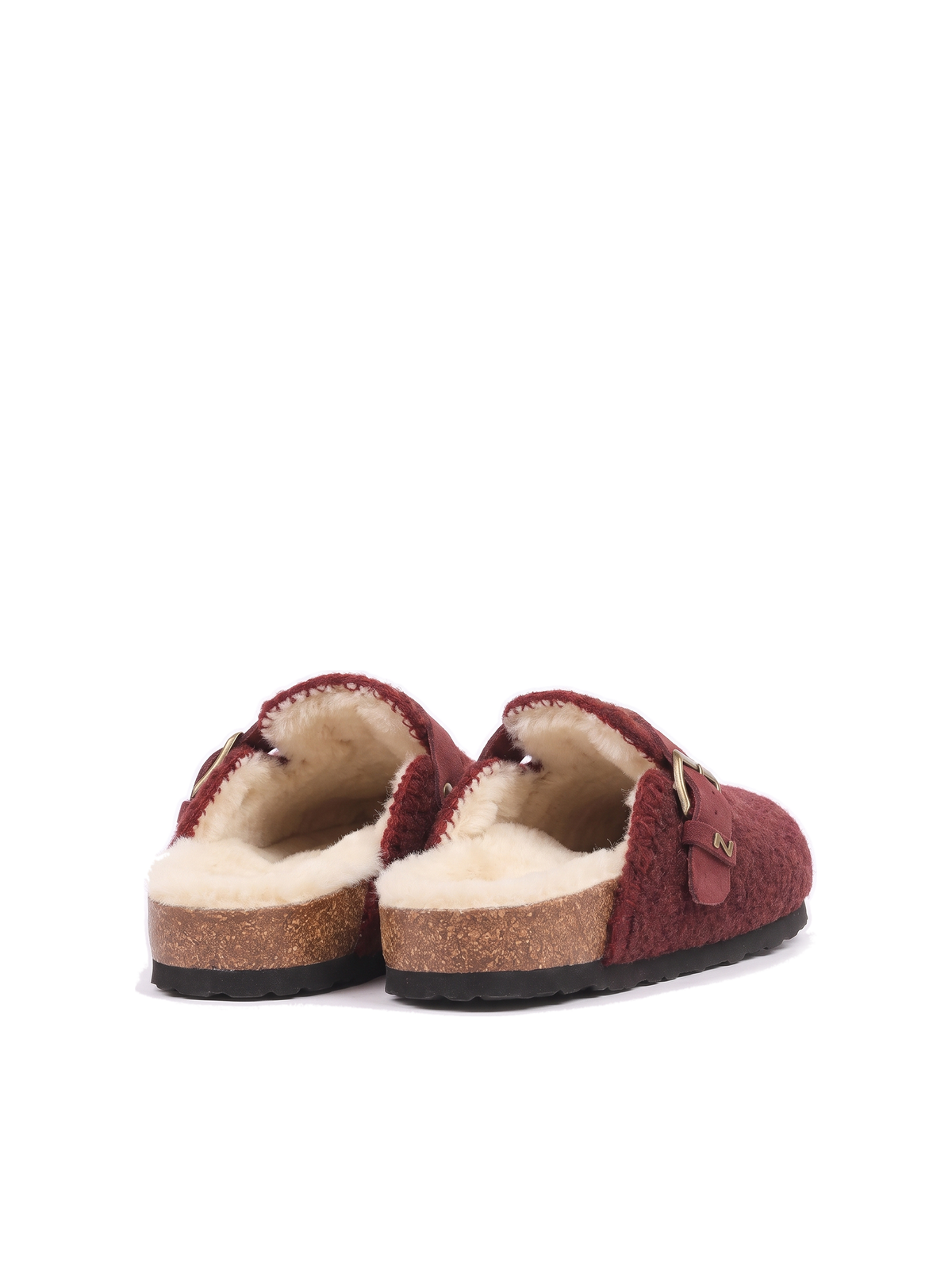 262-N84-05 SHEEP+SUEDE - BURGUNDY+BURGUNDY