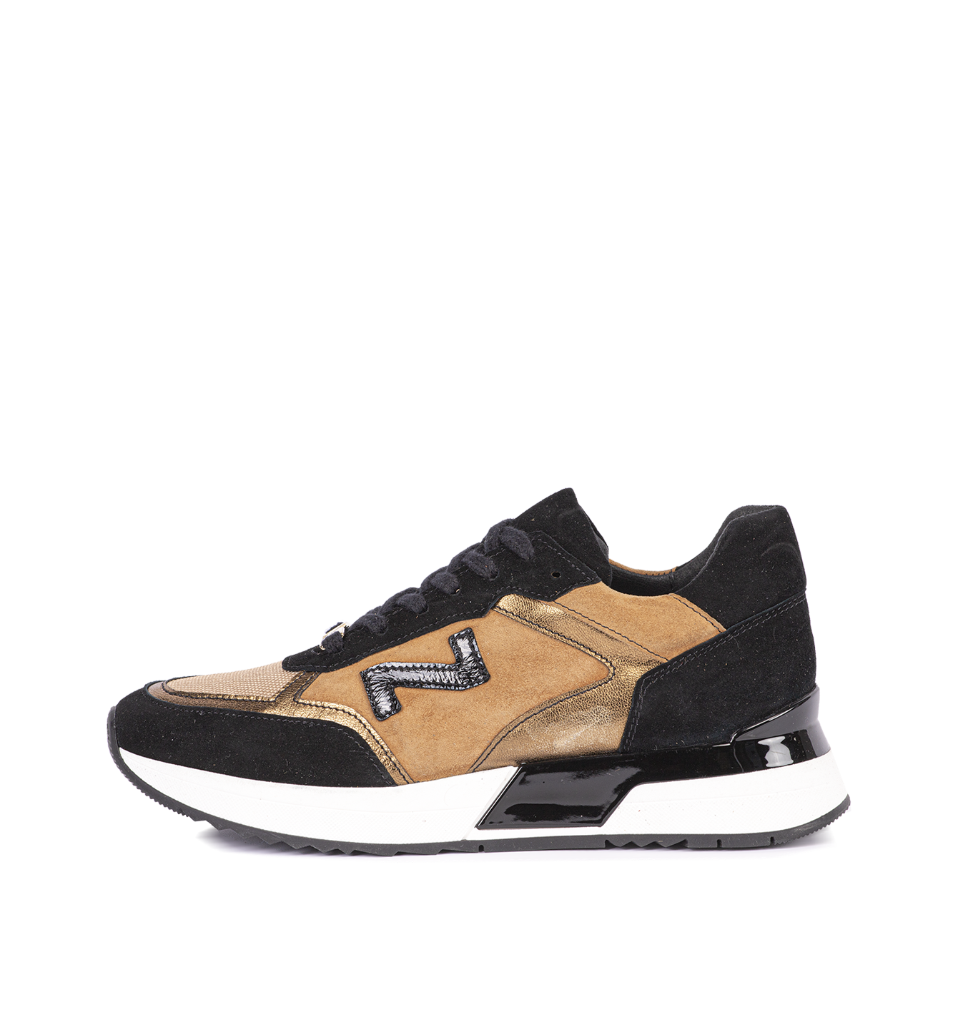 Dames zwart Sneakers 242-NS40-01