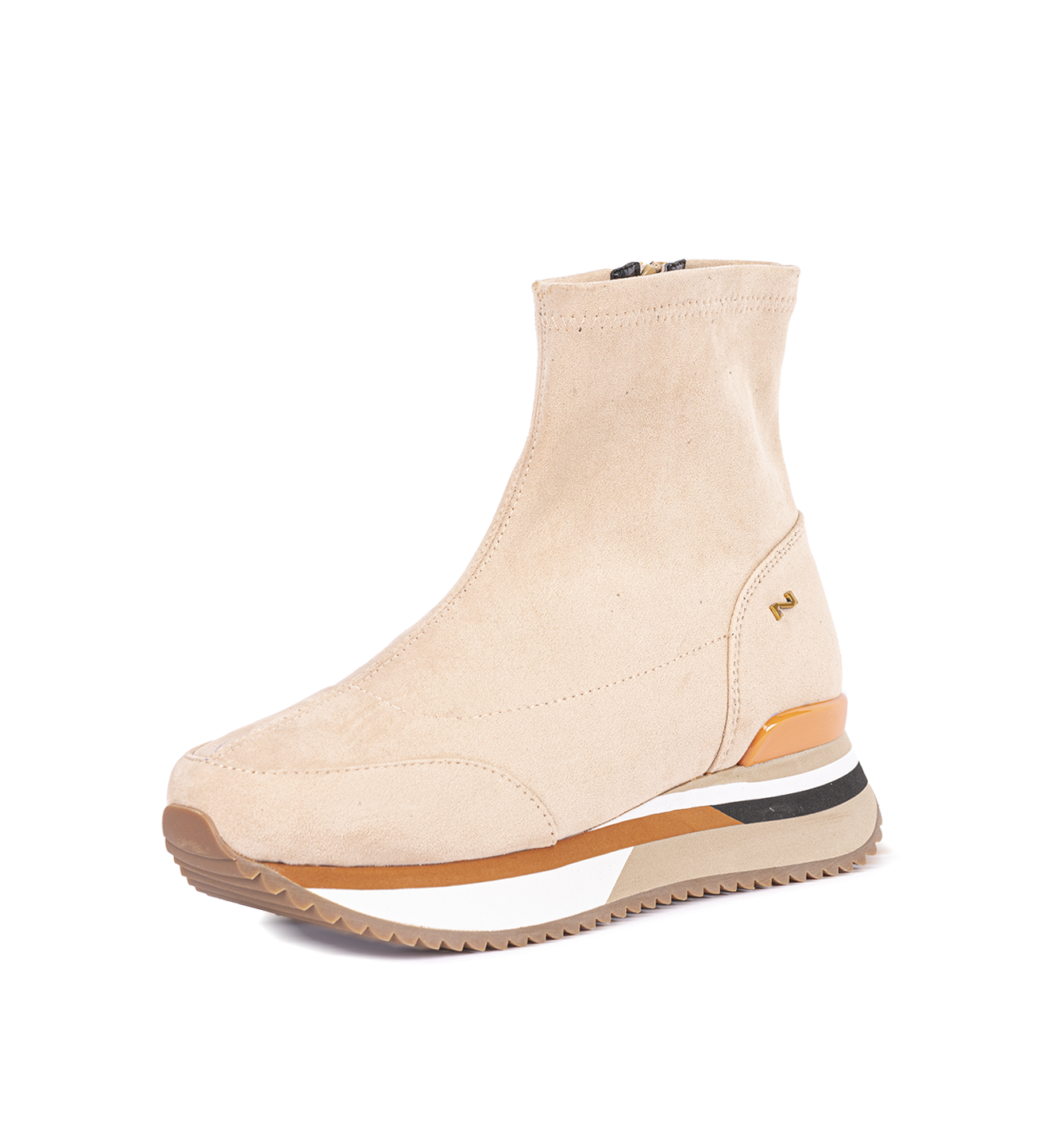 Bottes beiges pour femmes 242-NS17-03