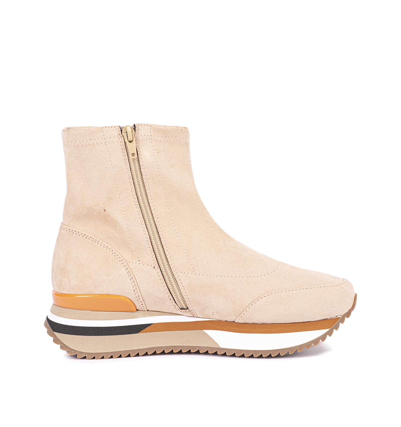 Bottes beiges pour femmes 242-NS17-03