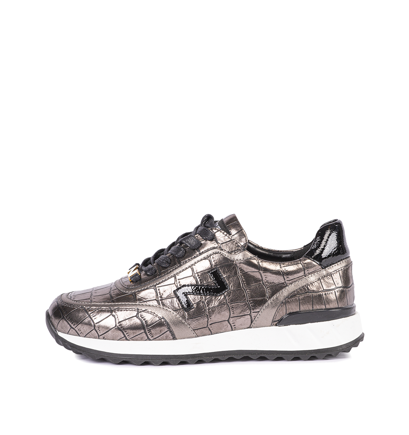 Women silver Sneakers 242-NS02-02