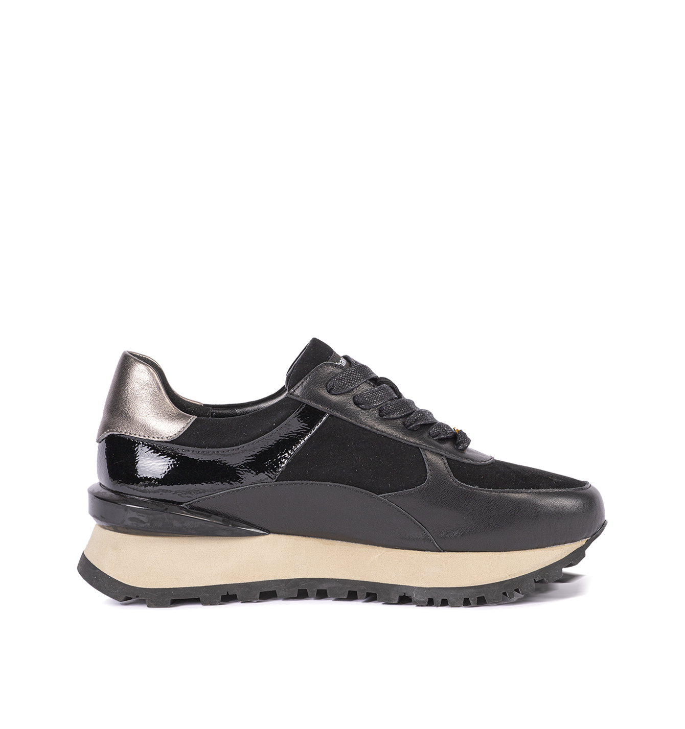 Women black Sneakers 242-NS06-01