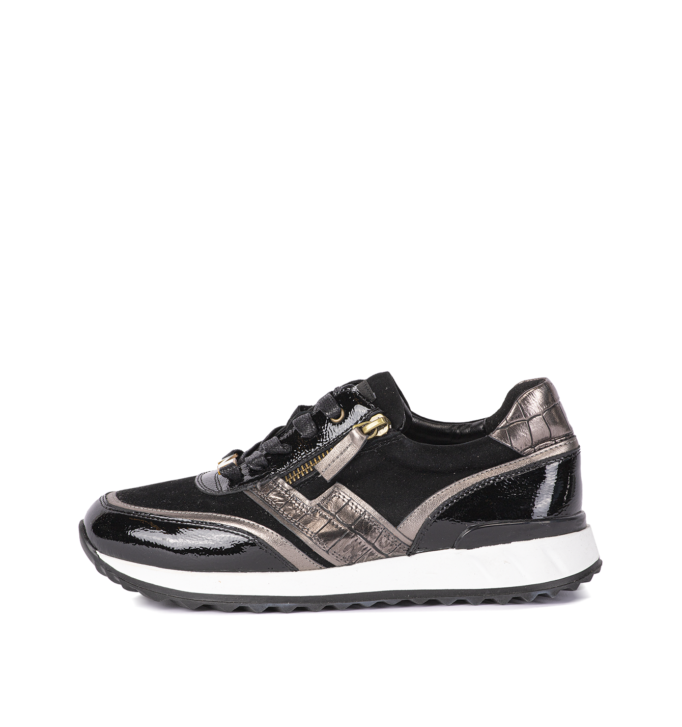 Dames zilver Sneakers 242-NS01-01 - Main Image