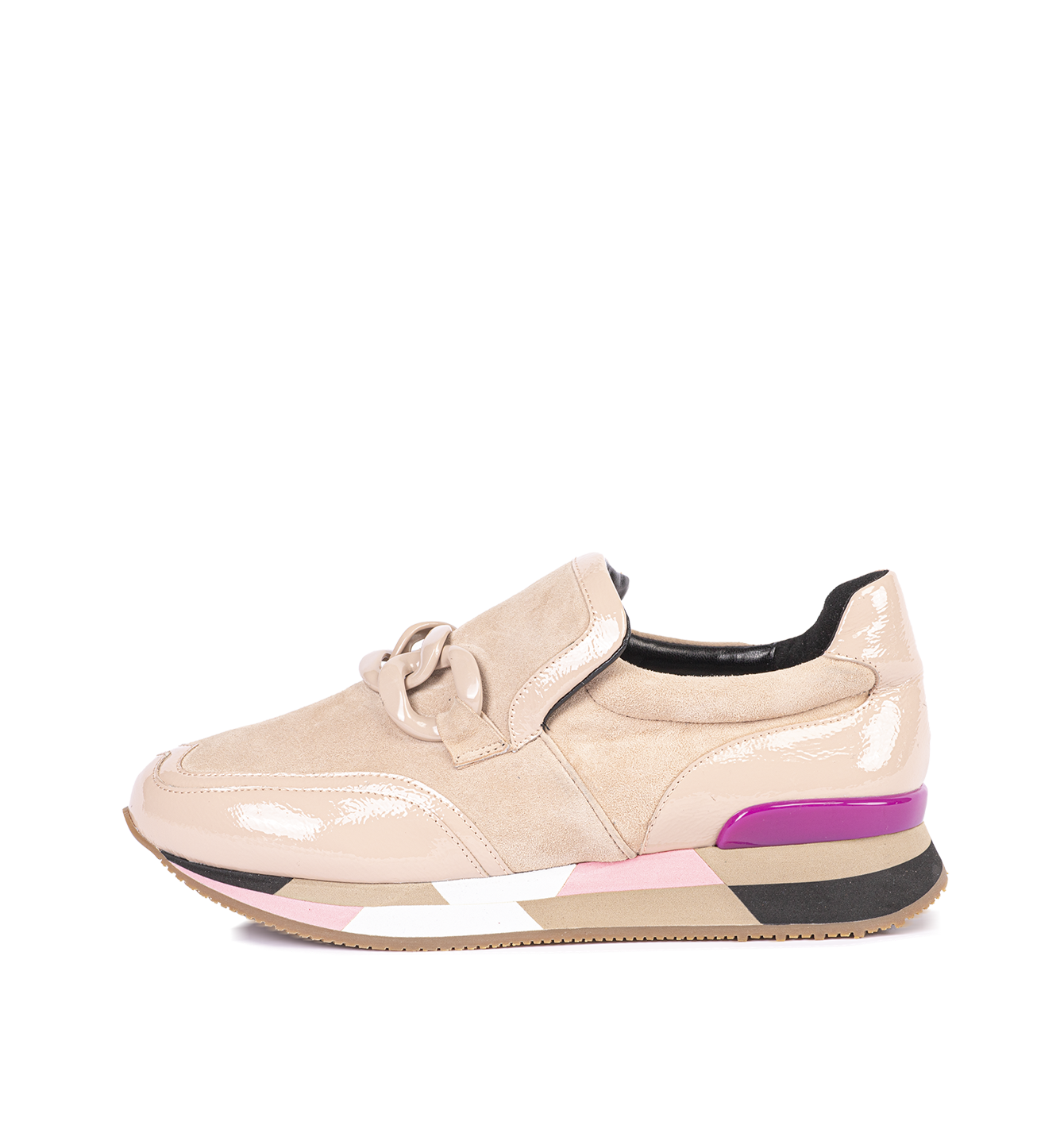 Women beige Sneakers 242-NS10-03