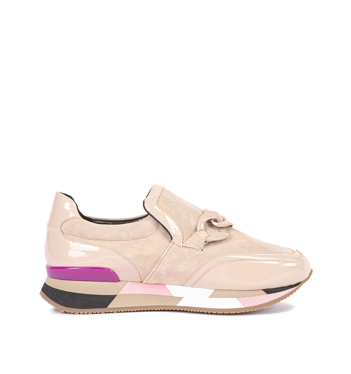 Women beige Sneakers 242-NS10-03