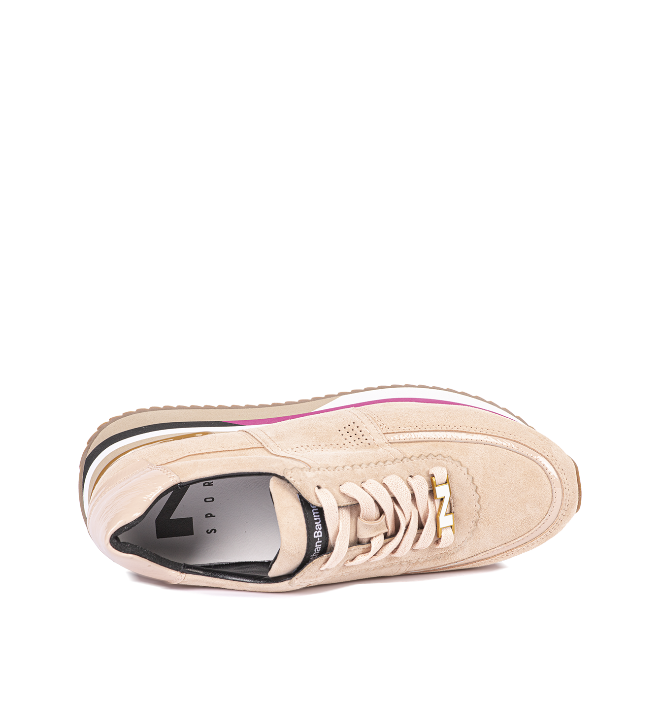 Women beige Sneakers 242-NS16-03
