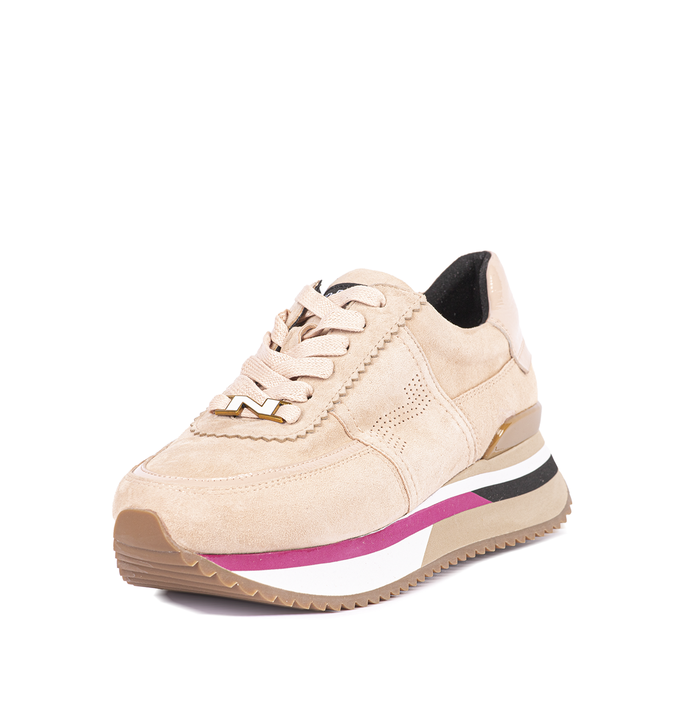 Women beige Sneakers 242-NS16-03