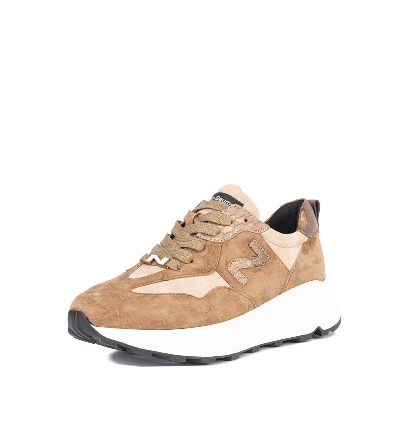 Dames camel Sneakers 242-NS31-04