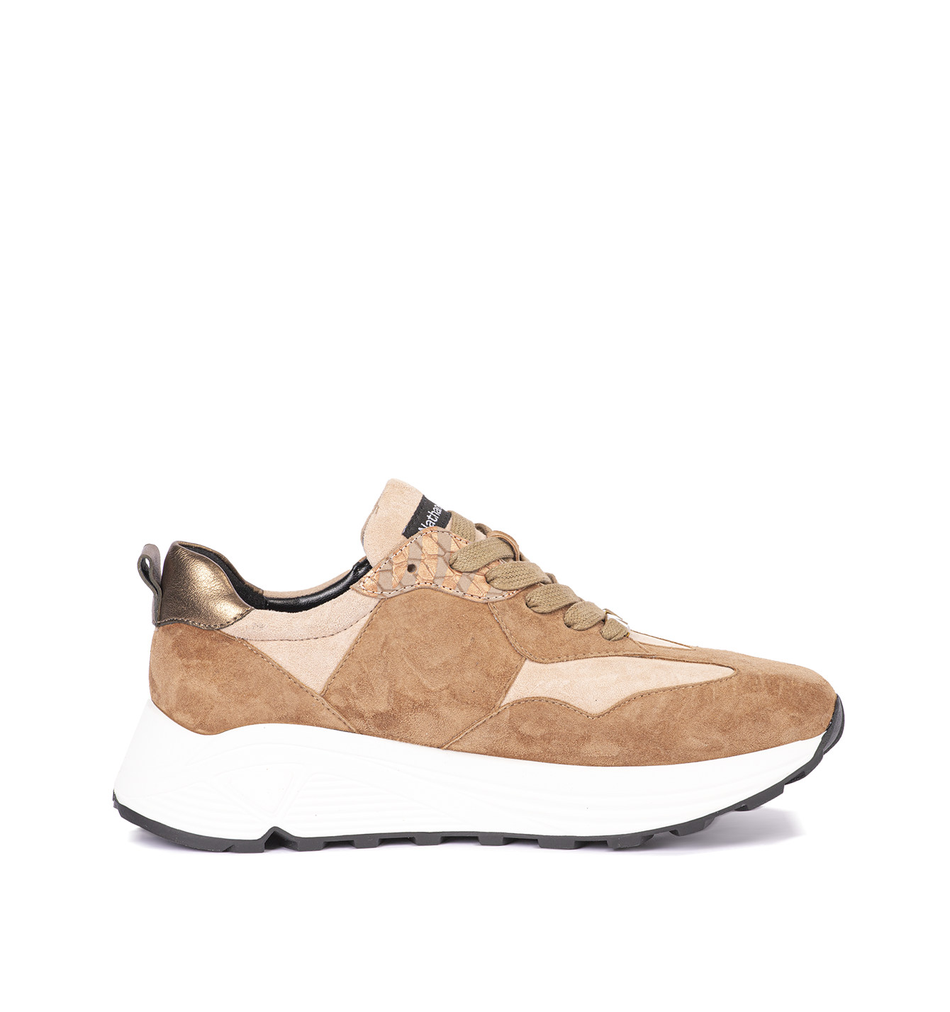 Dames camel Sneakers 242-NS31-04