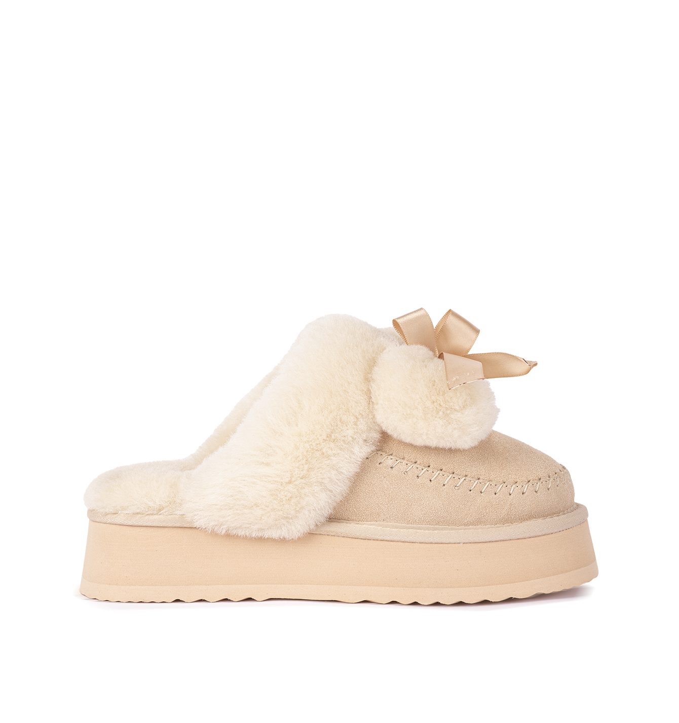 Women beige Slippers 242-N75-01