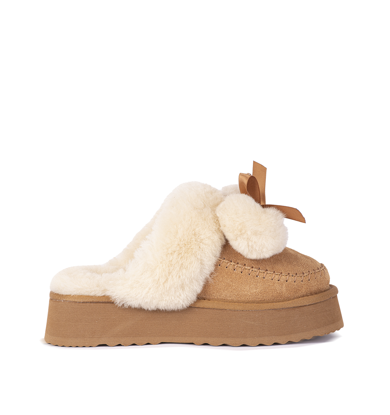 Women camel Slippers 242-N75-03