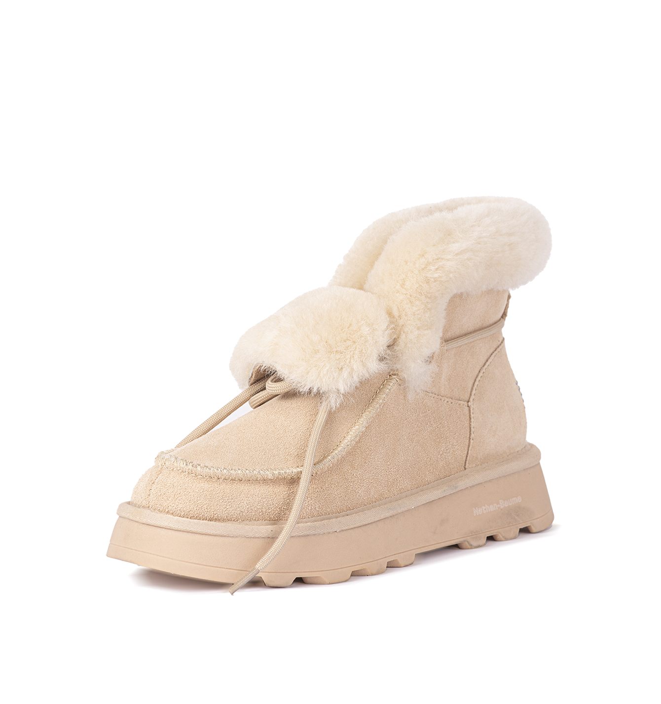 Bottes beiges pour femmes 242-N73-02