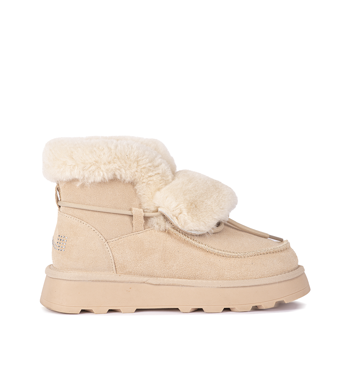 Bottes beiges pour femmes 242-N73-02