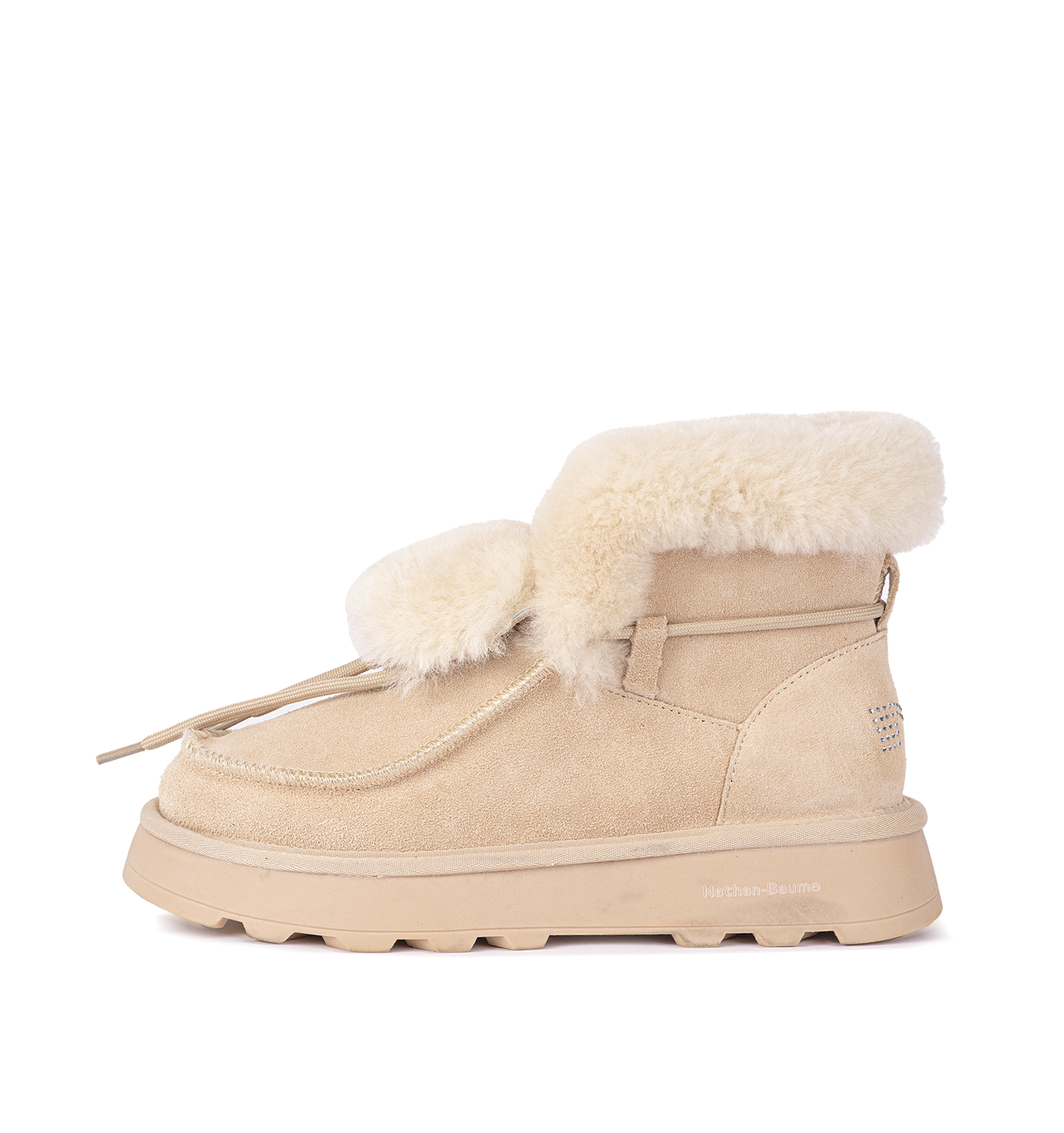 Bottes beiges pour femmes 242-N73-02