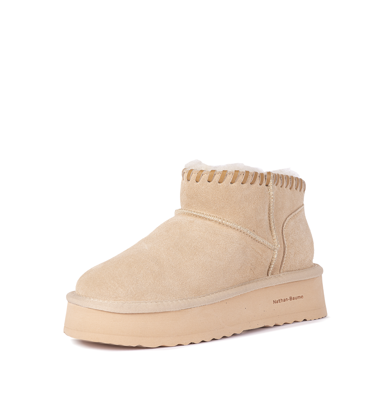 Dames beige Laarzen 242-N74-03