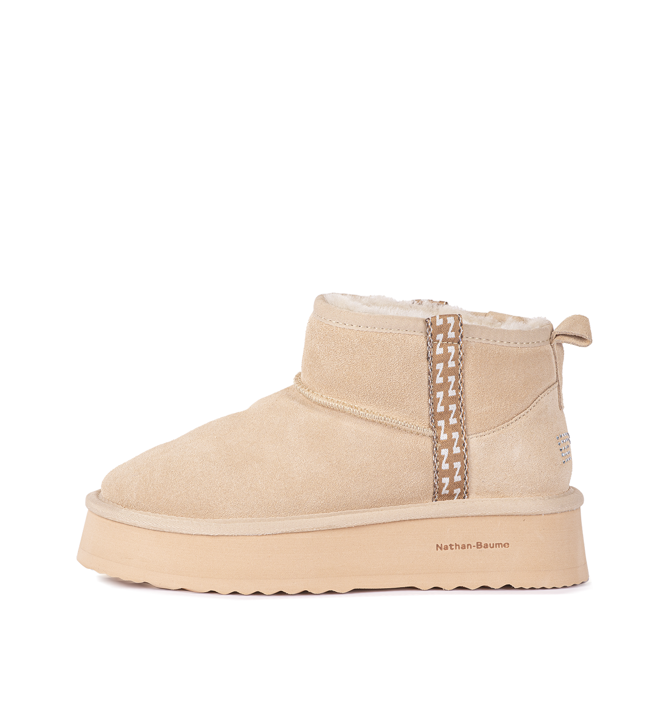 Dames beige Laarzen 242-N77-03