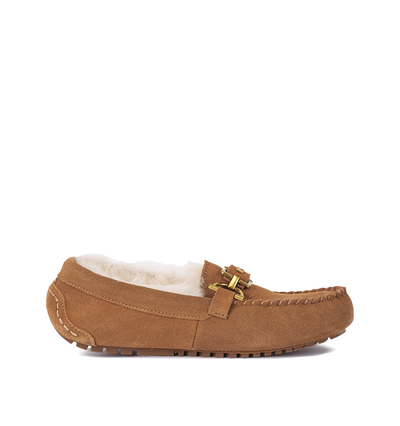 Pantoufles cognac pour femmes 242-N80-01