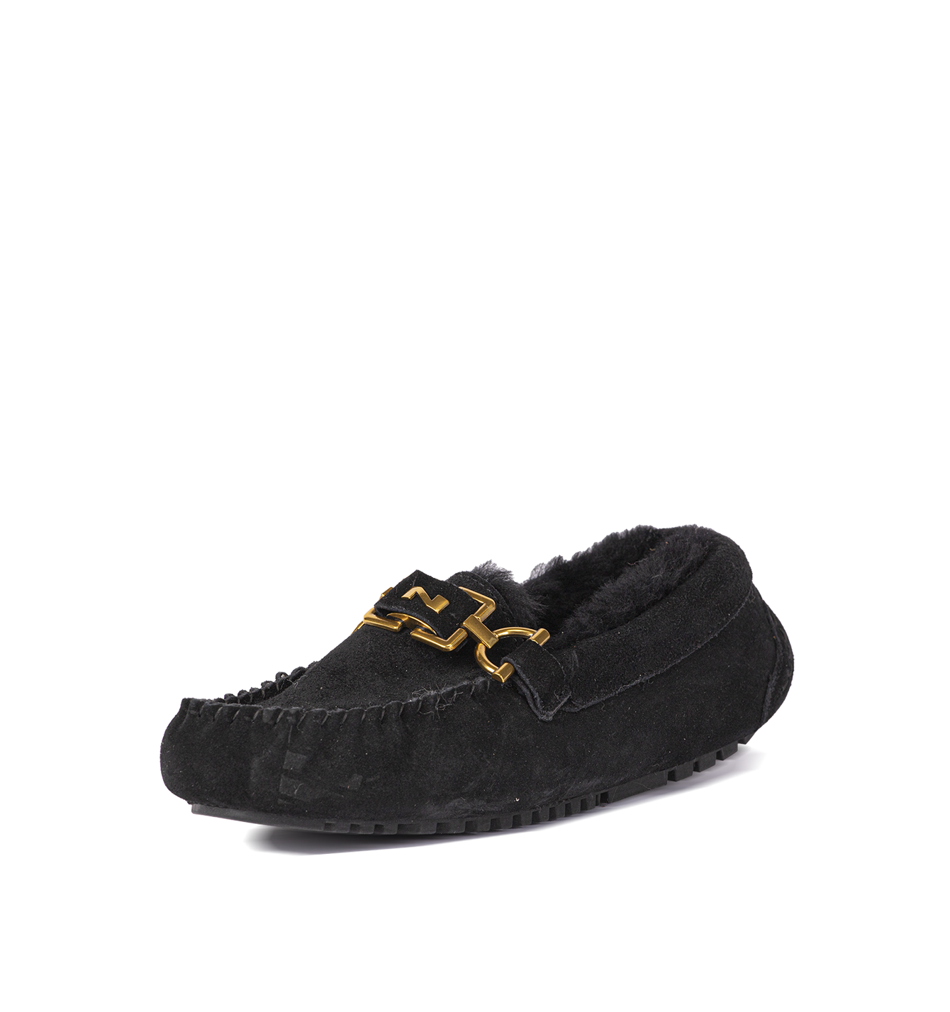 Pantoufles noires pour femmes 242-N80-02