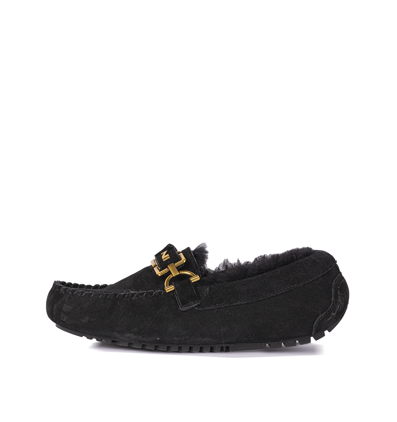 Pantoufles noires pour femmes 242-N80-02