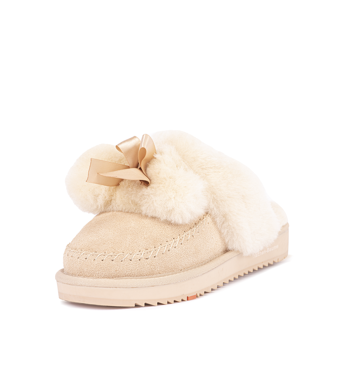Vrouwen beige pantoffels 242-N60-01