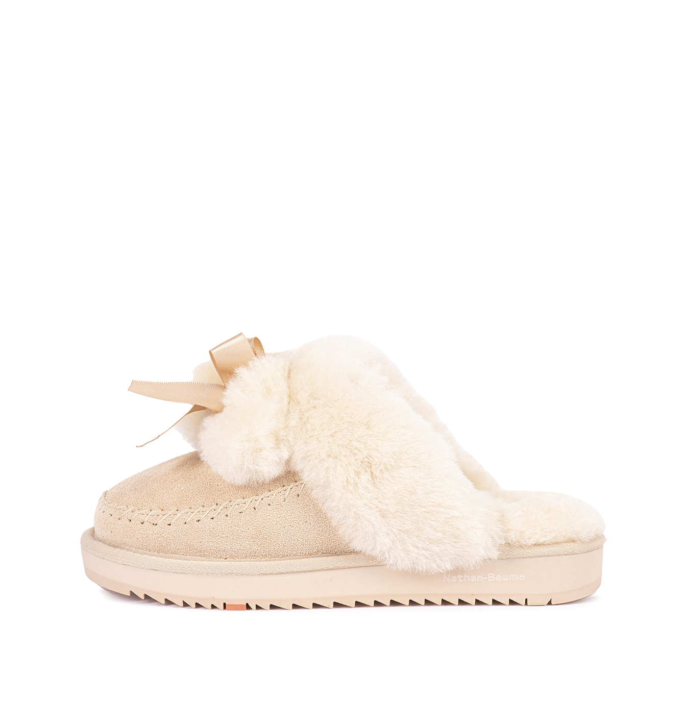 Vrouwen beige pantoffels 242-N60-01