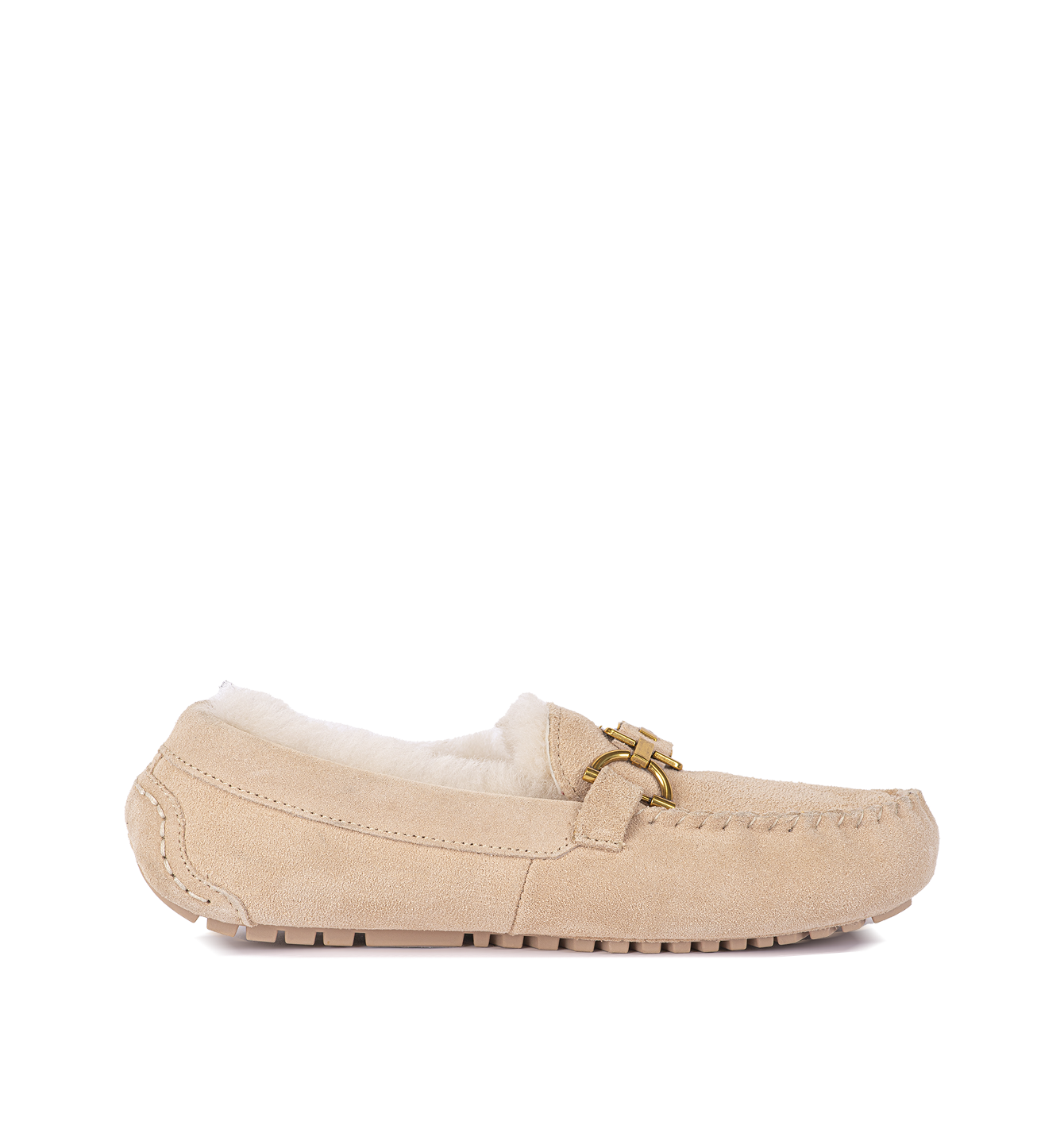 Pantoufles beiges pour femmes 242-N80-03