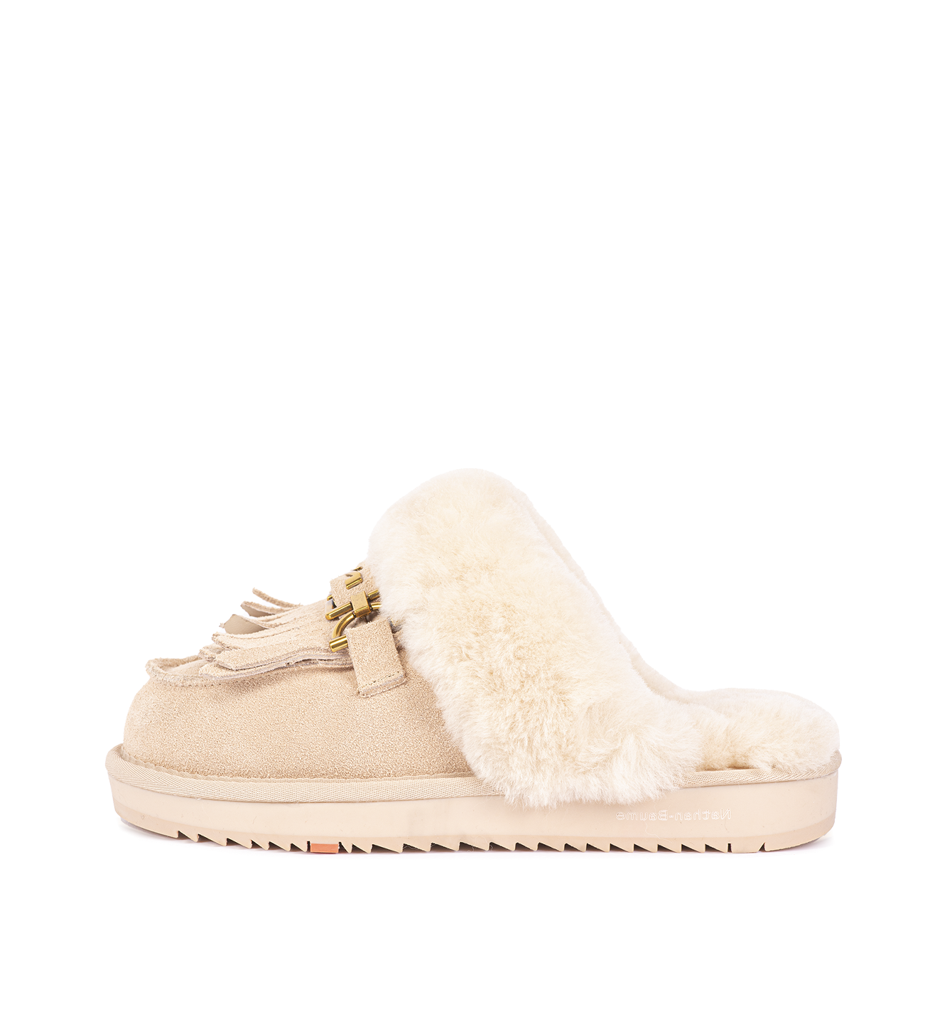 Vrouwen beige pantoffels 242-N61-03
