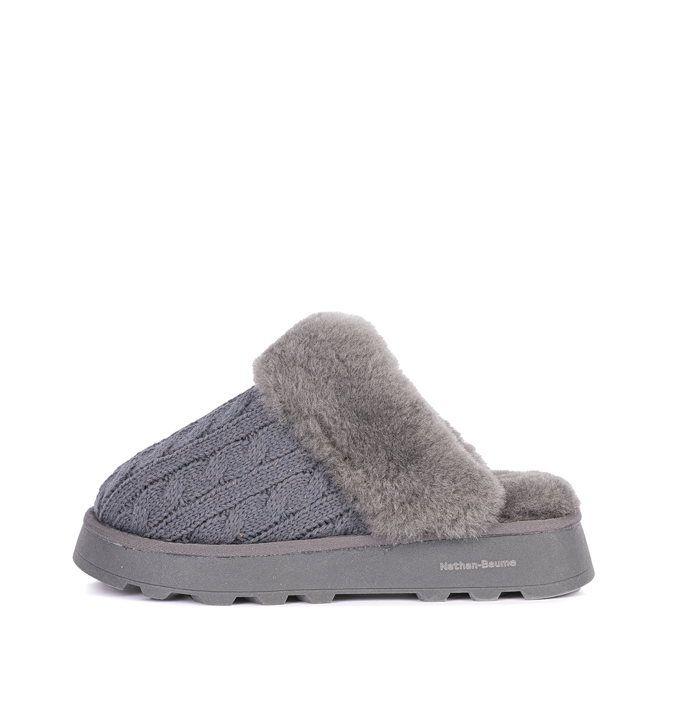 Dames pantoffels grijs 242-N70-01