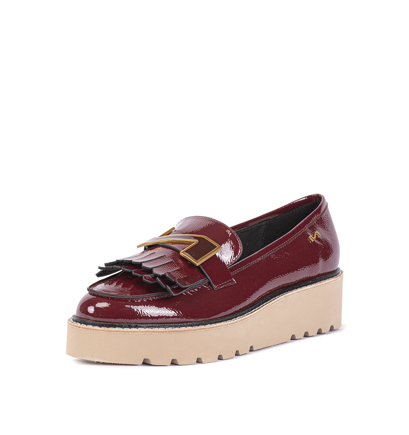 Women bordeau Mocassins 242-N27-03