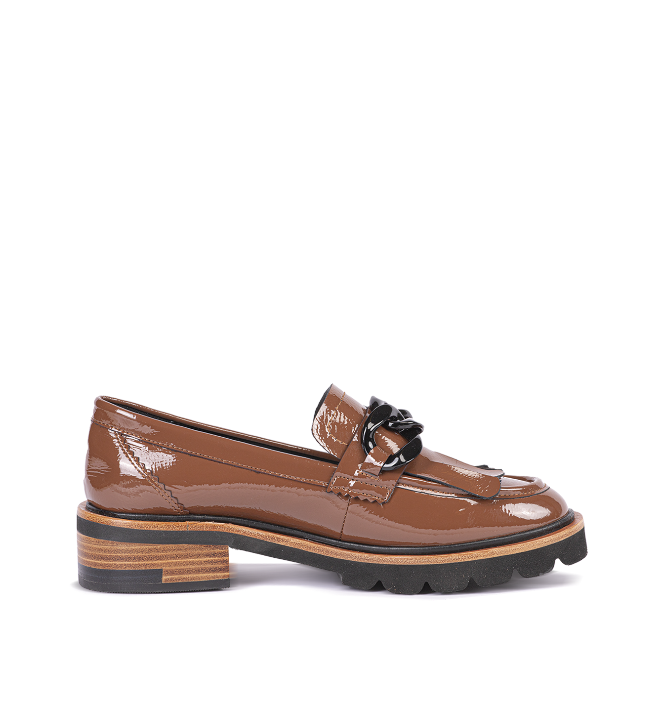 Women brown Mocassins 242-N10-02