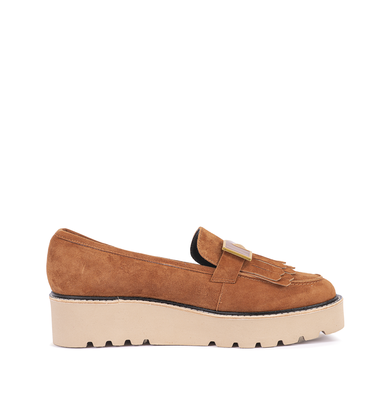 Mocassins bruns pour femmes 242-N27-01
