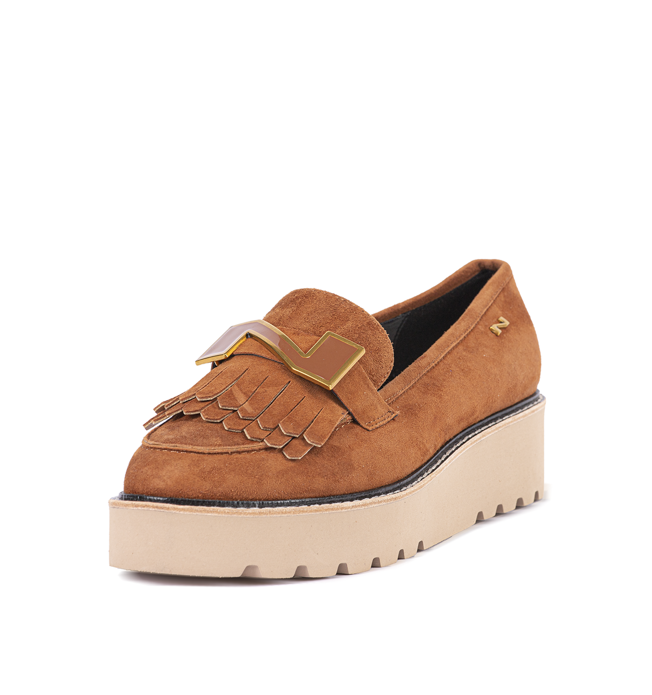 Women brown Mocassins 242-N27-01