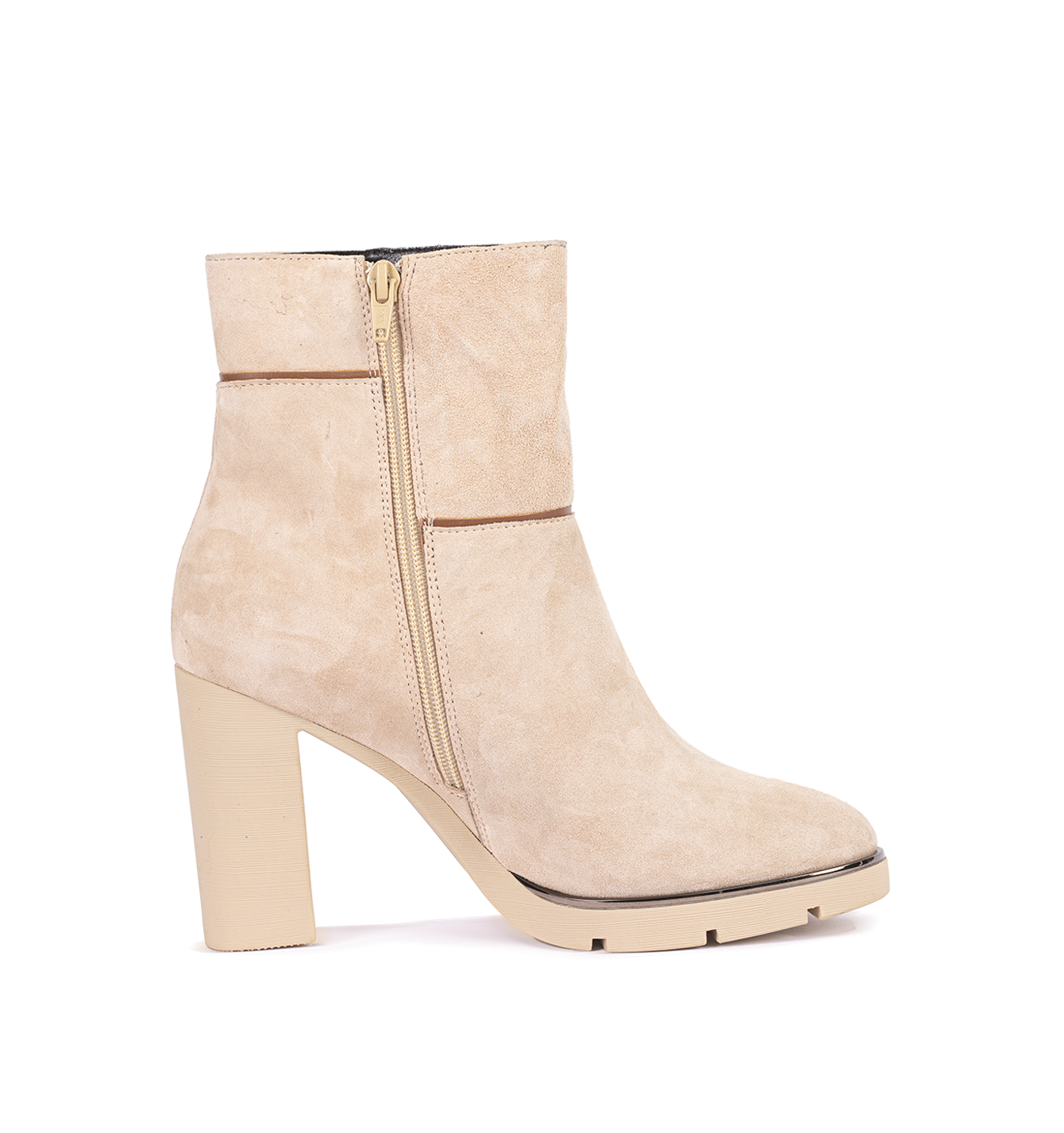 Bottes beiges pour femmes 242-N37-02